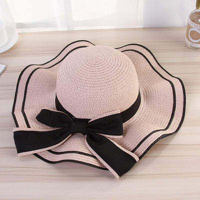 Summer Sun Hat Women Straw Hats Sunshade Artful_Apparel